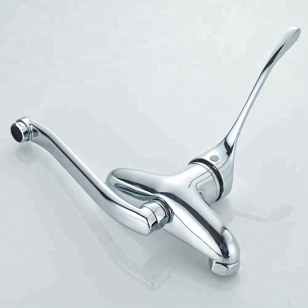 China  Luxury Design  Factory Touch Single Lever Handles German Wall Mounted Folding Tap Kitchen Sink Water Taps Mixer Faucet