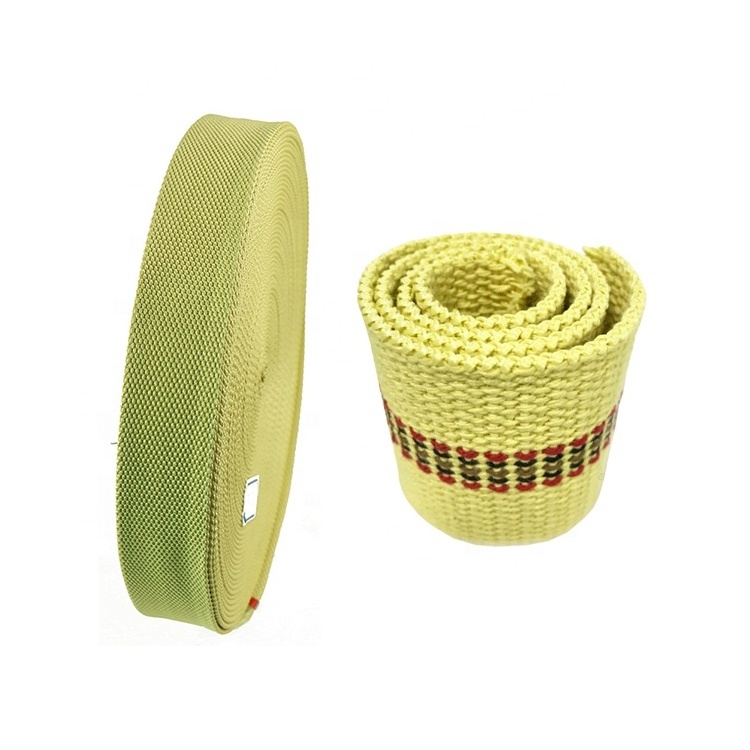 20mm*1mm/3mm 30mm*1mm/3mm 50mm*2mm/3mm flame retardant belt aramid  rope wick for fire