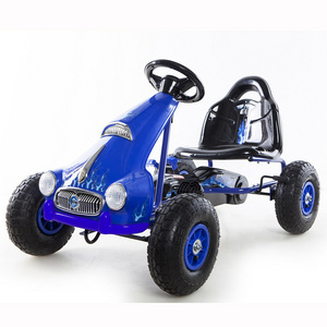 Hot Pedal Go Cart Ride On Car Kids Children 4 wheel cart with air wheel