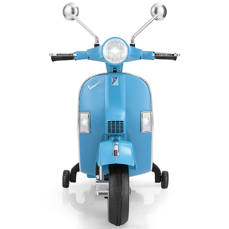 Vespa kids mini electric motorcycle 3 wheels motorcycle for baby to drive