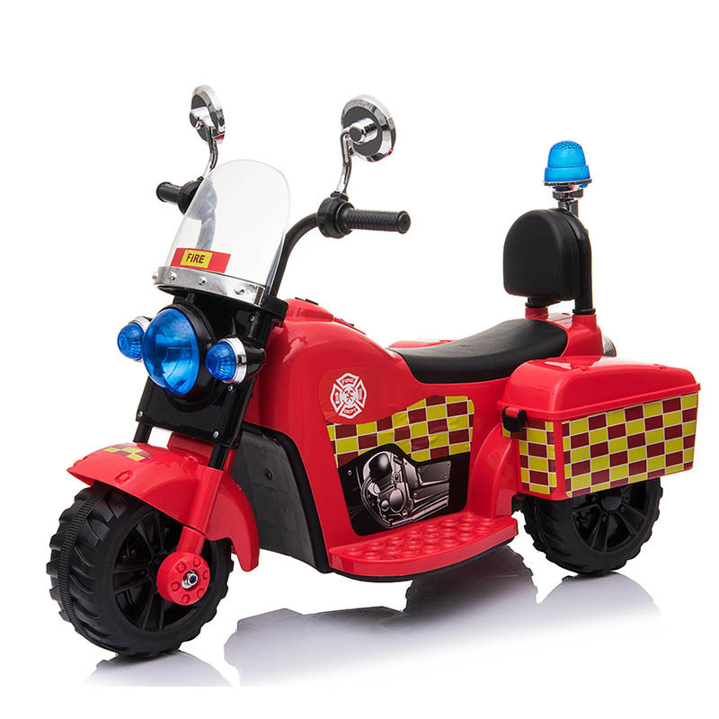 Kids Electric Motorbike Ride On Police Bike 6V Battery Powered Vehicle 2 Years