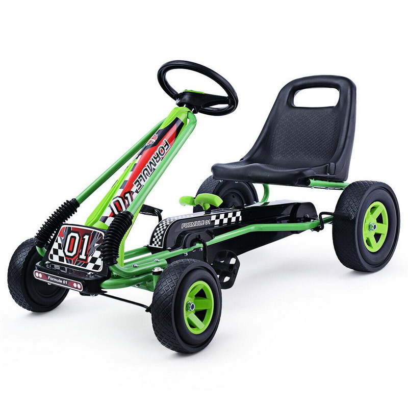 Kids pedal go kart with EVA Wheel