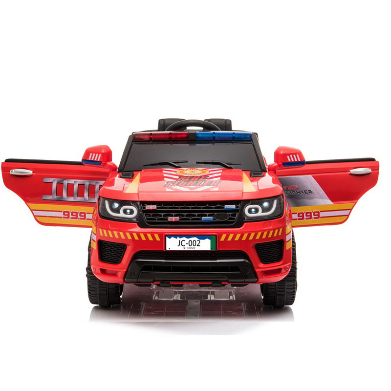 Kids police toy car ride on police car with remote control