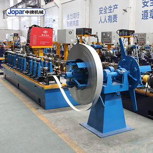 JOPAR Special Pipe Making Machine For Mop Rod Sales To India / Aluminum Pipe Line Machine