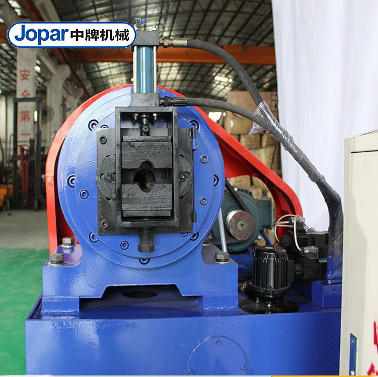 Tube Swaging Machine Pipe Embossing Machine Available For Staircase handrail Pipes