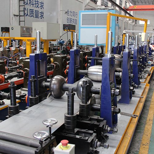 Tube Making Machine For SS Coil Square Tube Roll Forming Machine