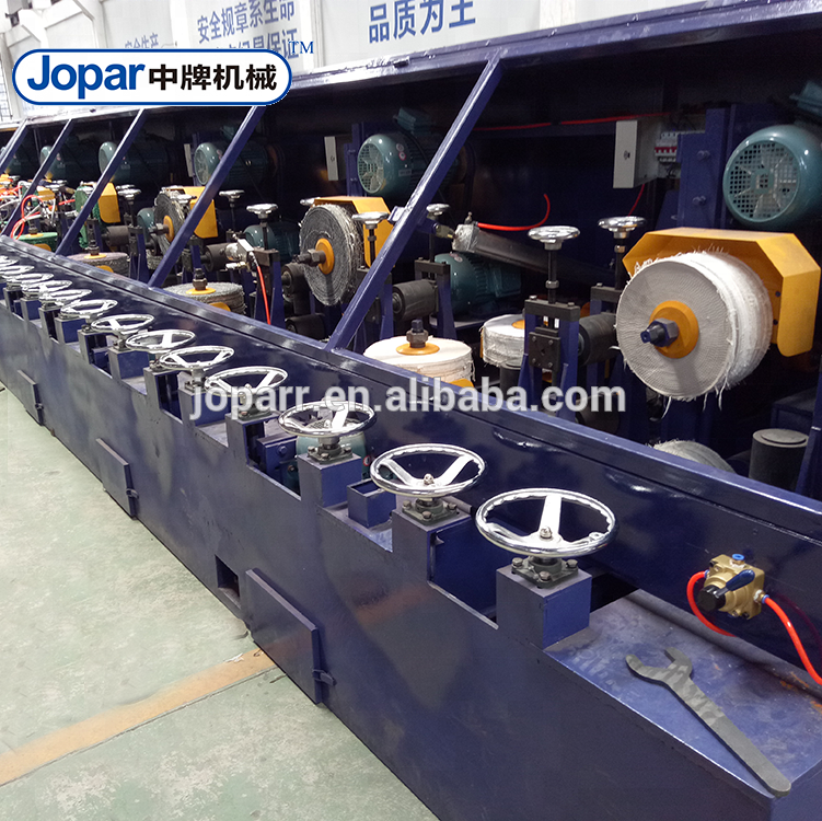 Automatic Stainless Steel Pipe Polishing Machine / Square Tube Polishing Machine