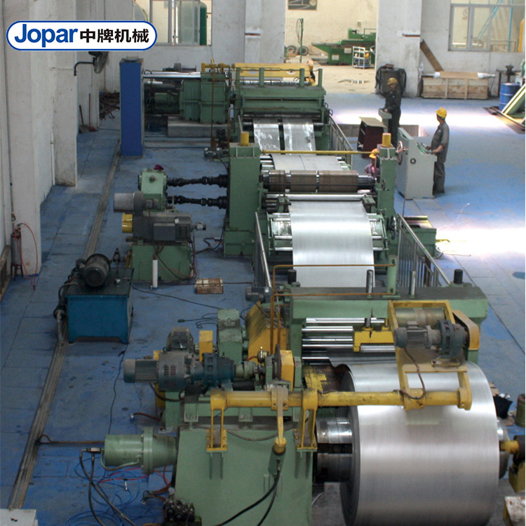 Automatic steel coil slitting machine