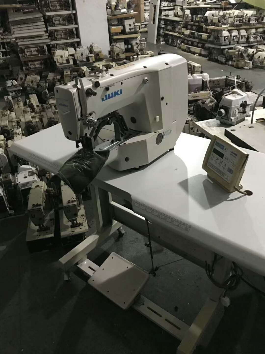 JORDON STORE ORIGINAL USED JAPAN MADE BROTHERS BAR TACKING MACHINE 430 430D BAR TACKING MACHINE 430F BARTACK MACHINE TO DOMINICA