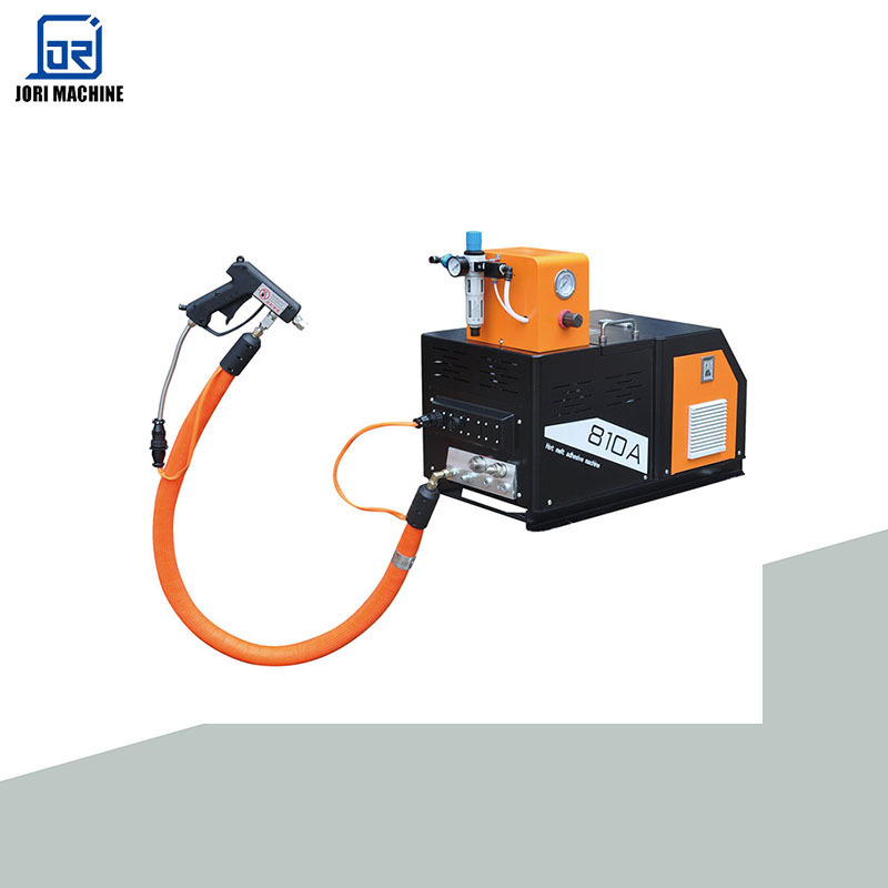 10L Small Manufacturing Hot Melt Glue Machine Strip Spraying Gun For EPE Foam Sheet