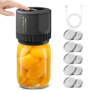 Electric Mason Jar Vacuum Machine Canning Sealer Tool for Food Storage, Easy Operate Wireless Vacuum Sealer For Mason Jar Bottle