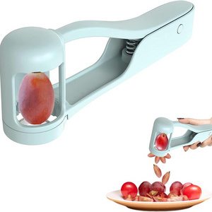 Fruit Cutters with Stainless Steel Blades, Grape Cutter for Baby Supplement, Daily Fruit and Veggie Divider