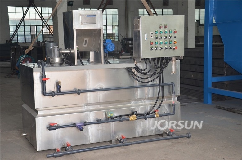 Automatic Dosing System for PAM solution preparation and dosing integrated