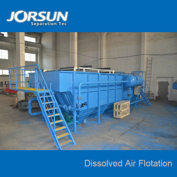 Automatic Dissolved Air flotation widely used in High Suspended Solid wastewater treatment with the sedimentation tank