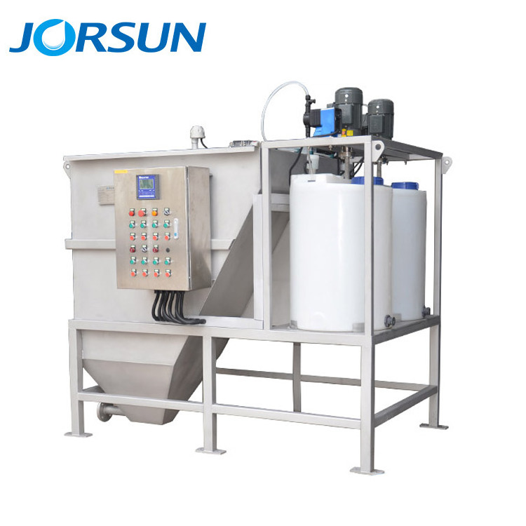 Jorsun Lamella clarifier LST system used in solid liquid separator waste water clarifier