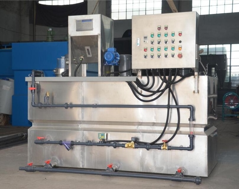 Automatic Dosing System for PAM solution preparation and dosing integrated