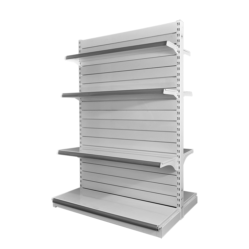 1810*900*450 mm Double Sided  Slatwall Panel Gondola Shelving