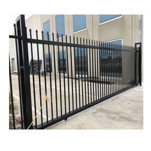 wholesale modern cheap swing metal iron sliding driveway gates design