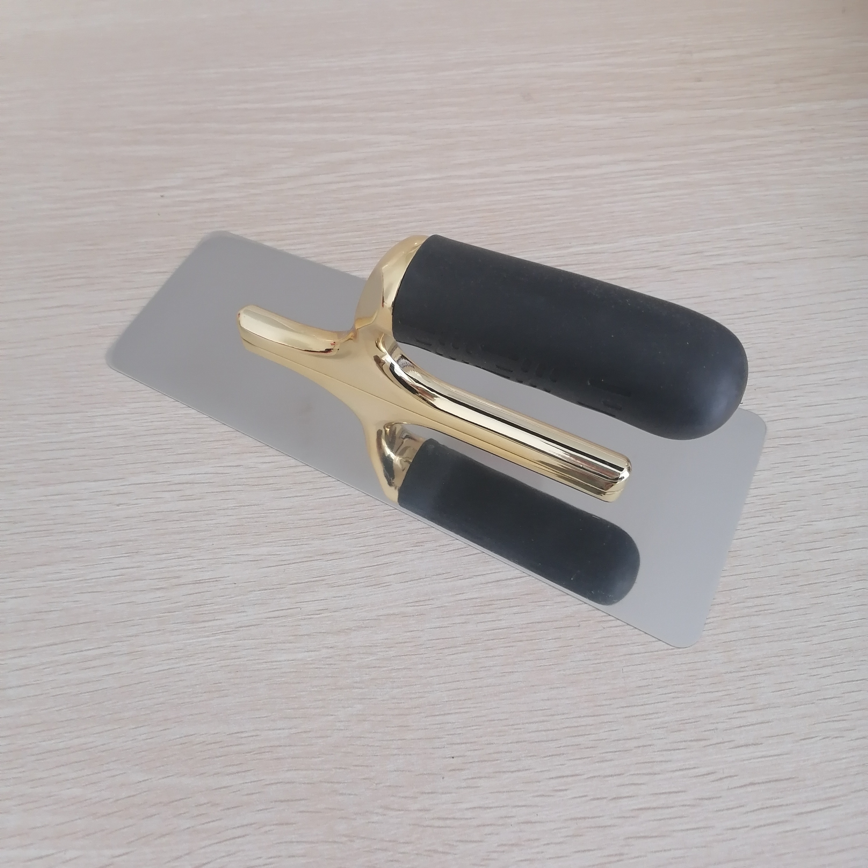 High Quality Stainless Steel Trowel 240*100*80 mm Rubber Handle Stucco Trowel Venetian Trowel