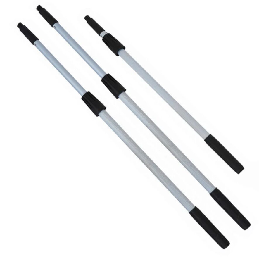 High Quality Aluminum Extension Pole Aluminum Telescopic Pole Steel Extension Pole 2 Sections 3 Sections