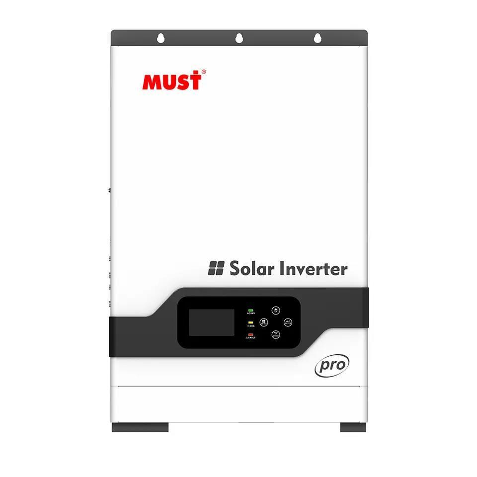 Best Selling MUST Hybrid solar inverter PH1800 PRO series High Frequency off on grid type home power supply