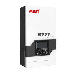 Must Mppt Solar Charge Controller for Home Solar System Energy Use PC1800F 12v 24v 48v 60a 80a 100a Mppt Solar Regulator