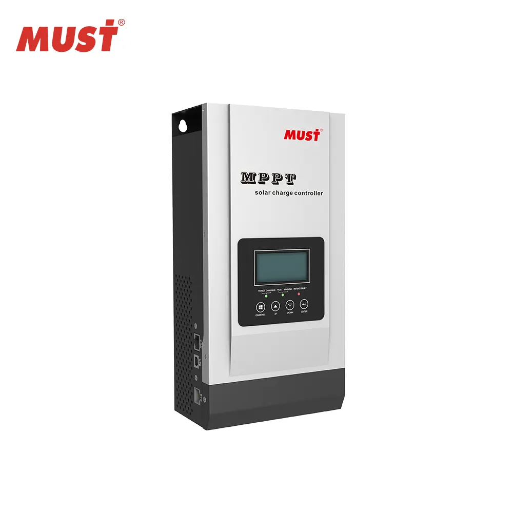 Must Mppt Solar Charge Controller for Home Solar System Energy Use PC1800F 12v 24v 48v 60a 80a 100a Mppt Solar Regulator