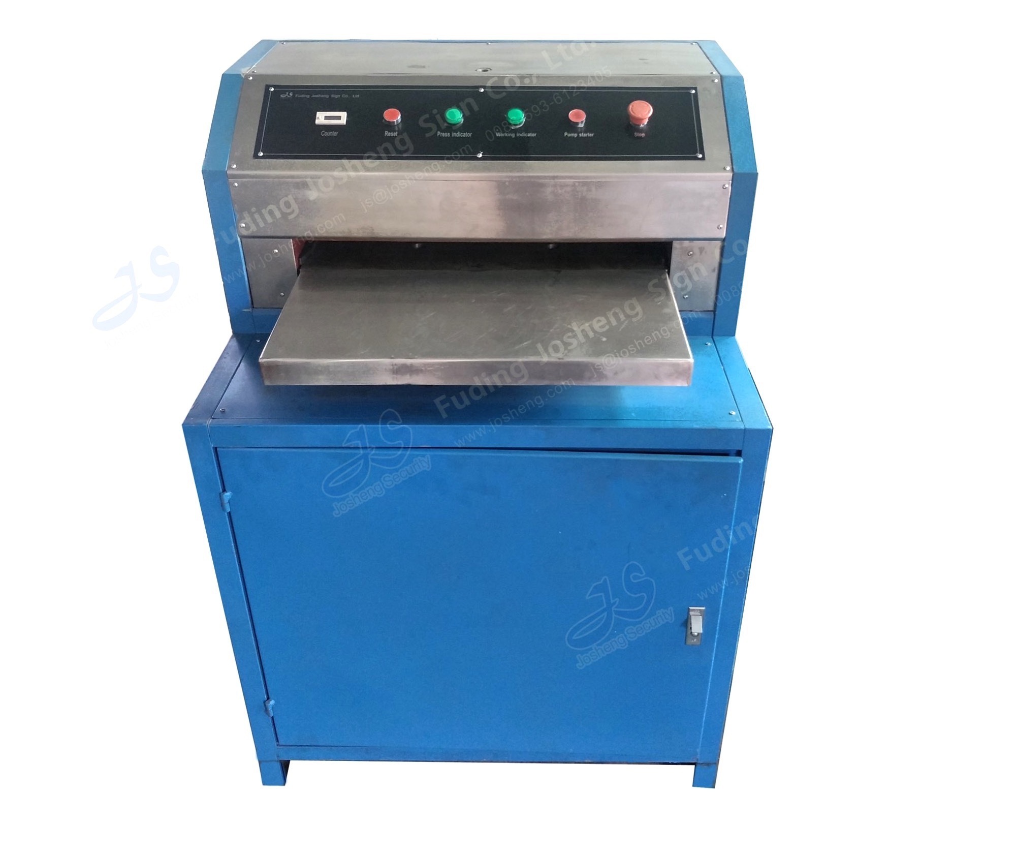 Hydraulic Custom Metal Aluminum Car License Number Letter Plate Press Embossing Making Machine