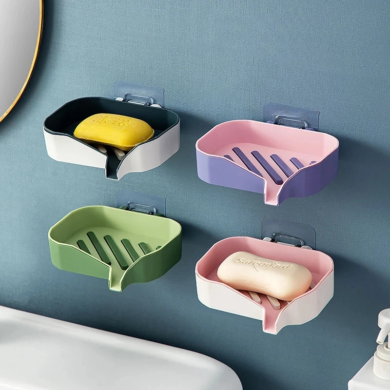 Space Saving Dual Layer Soap Holder with Efficient Drainage System Keep Your Soap Dry and Lasting Longer