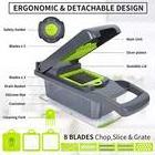 Multifunctional Vegetable Cutter Slicer Fruit Peeler Grater Kitchen Accessories Basket Vegetable Slicer