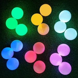 Hot Sales Glow in the Dark Beer Ping Pong Ball Wholesale Luminous Ping Pong Balls outdoor table tennis balls