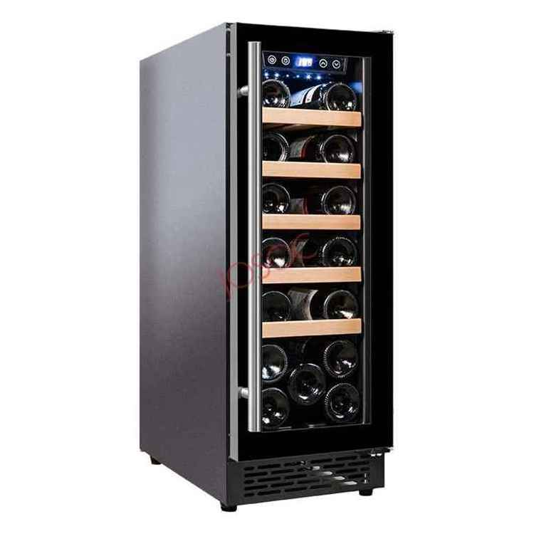 Stainless Steel Door Mini Wine Refrigerator Professional Single Zone Built-In Wine Cabinet from China Factory Supplier