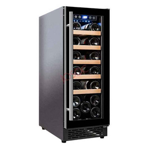 Stainless Steel Door Mini Wine Refrigerator Professional Single Zone Built-In Wine Cabinet from China Factory Supplier