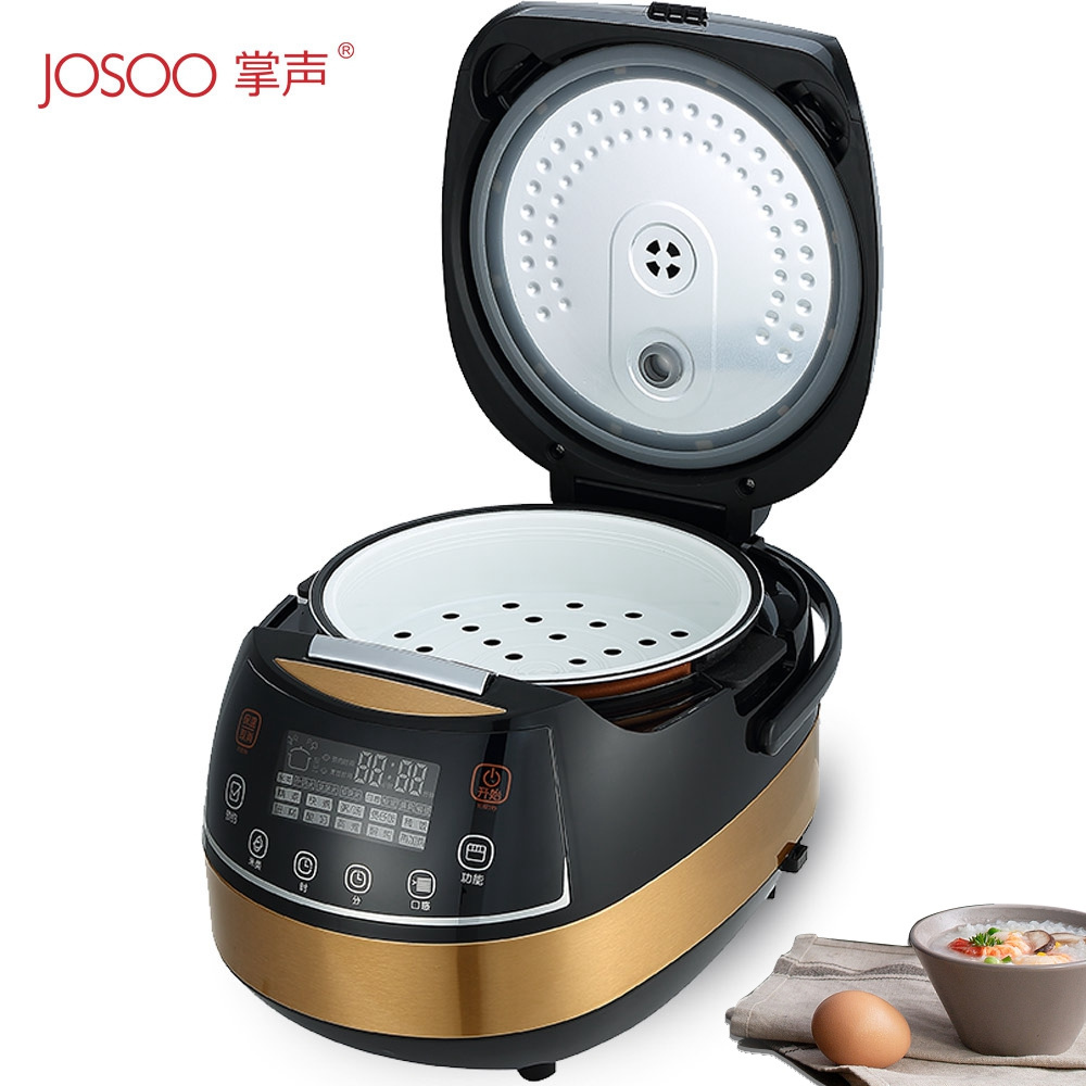 Josoo brand kitchen appliance stainless steel electric steam cooker food steam rice cooker mini