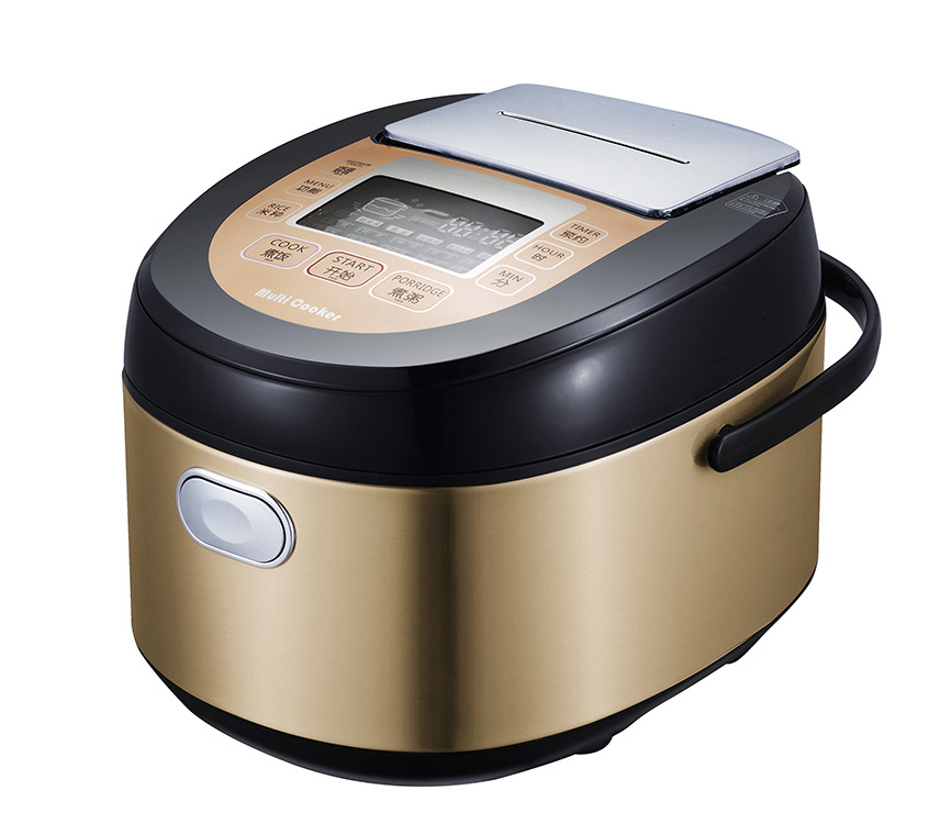 IH domestic appliance Japanese touch sensor luxury multi function cooking pot gold housing slow rice cookers