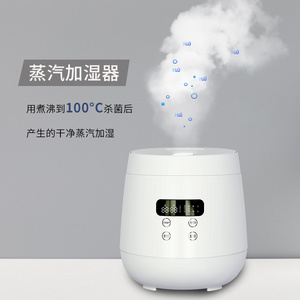 2023 New Hot Selling Products warm mist humidifier fog diffuser heated stainless steel humidifier rice cooker 2L