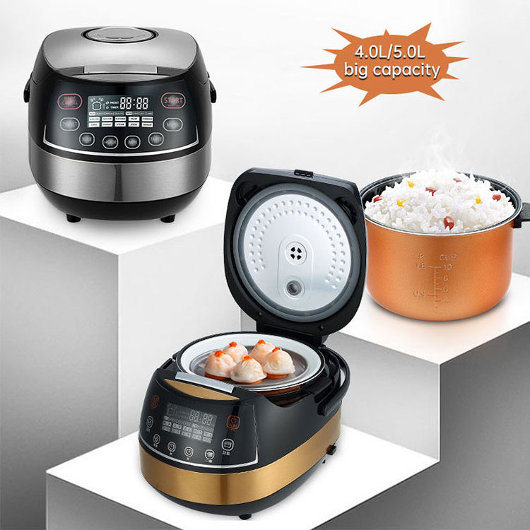 Philippines hot selling low sugar rice cooker baru OEM wholesale multi function electric rice cooker stainless steel 5l