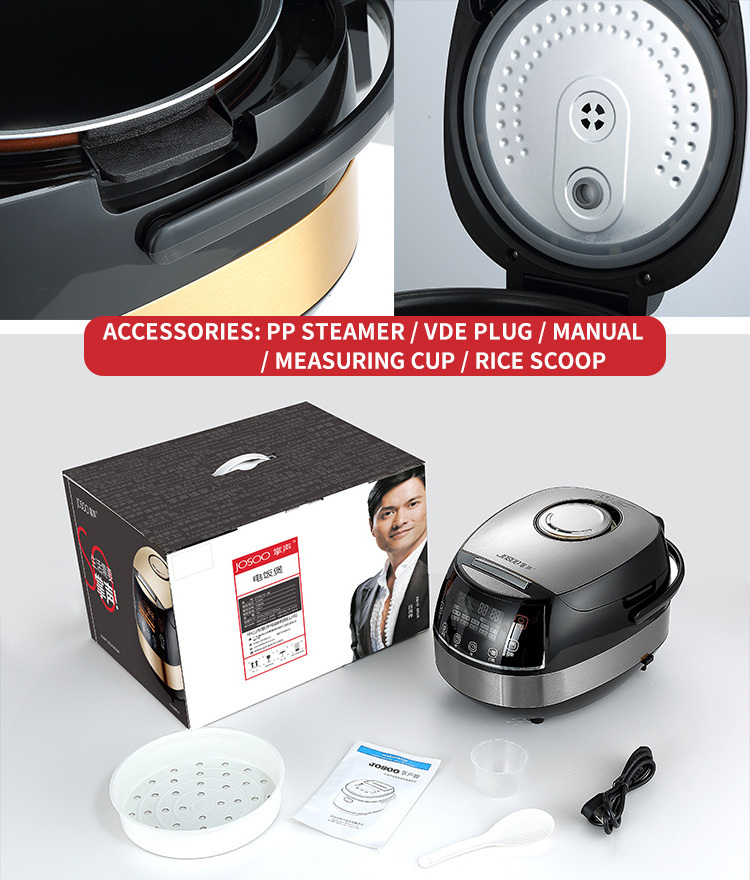 ODM 5l multi rice cooker with non-stick inner pot,Smart Multi Rice Cooker can cooking pearl for home