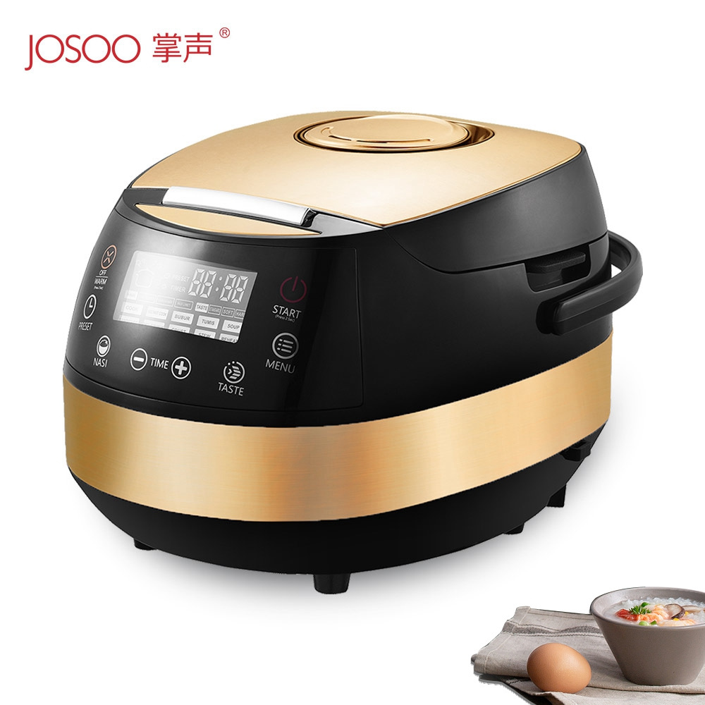 Josoo brand kitchen appliance stainless steel electric steam cooker food steam rice cooker mini