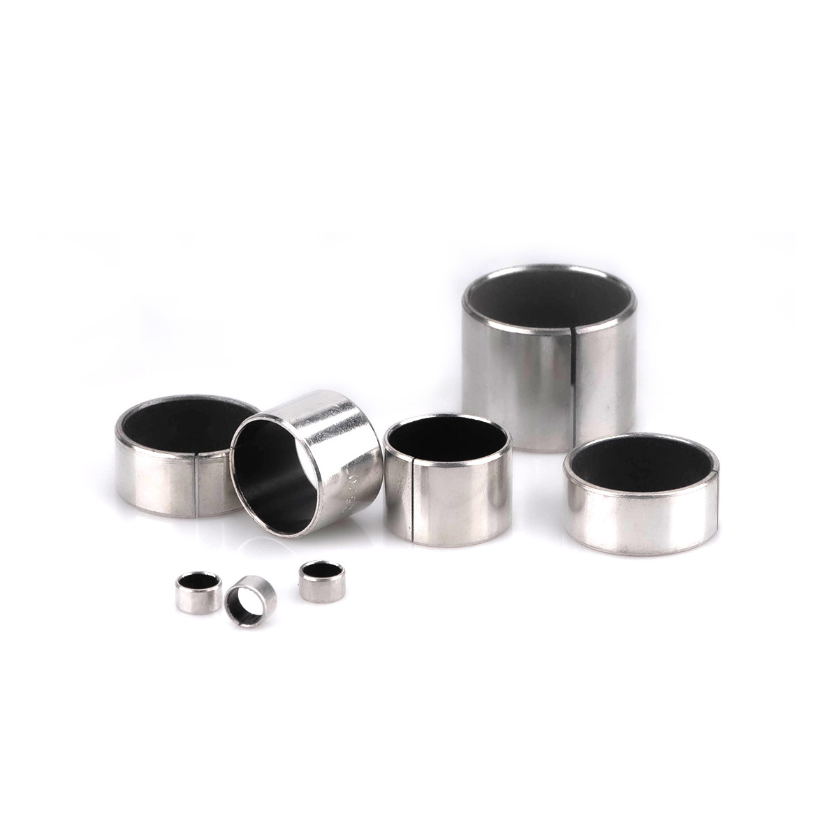 Customized OEM Metal Self Lubricating Sleeve Oilless Steel DU Bearing Bushing