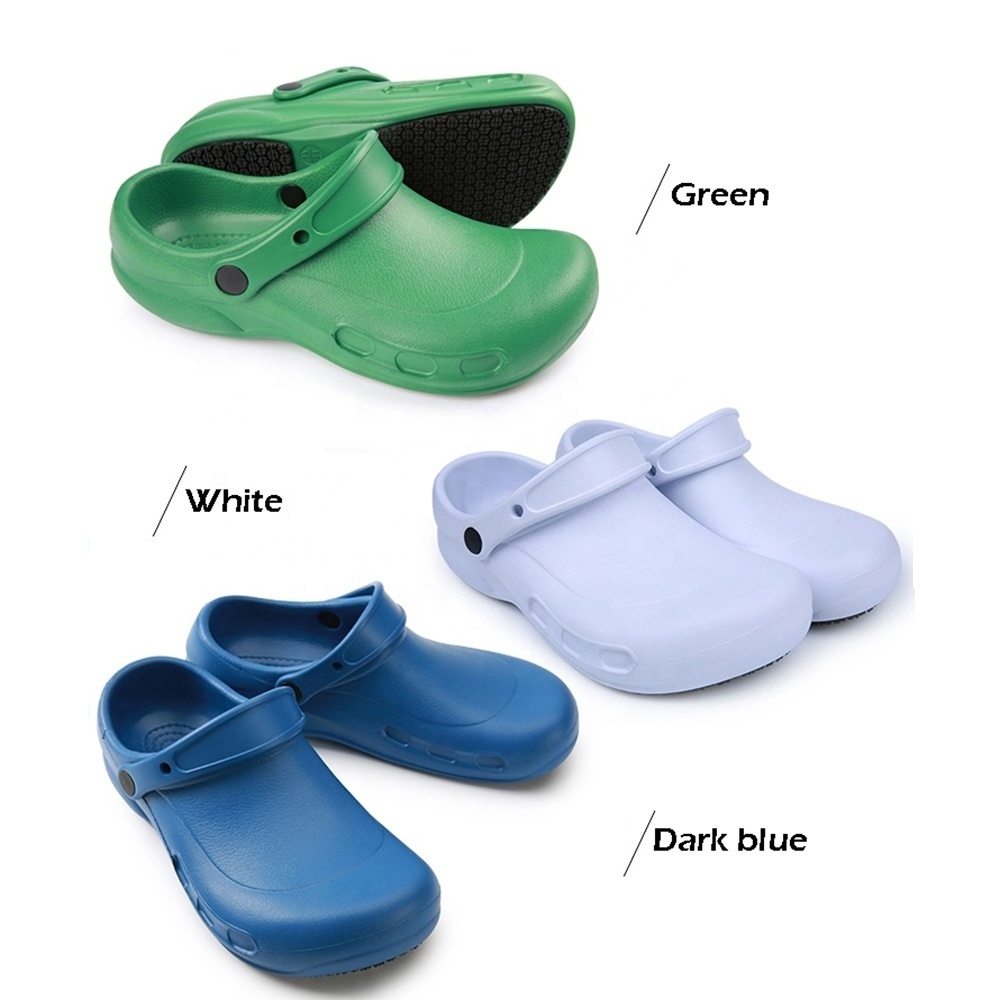 Custom Blue Green White Nursing Comfort Surgical Operating Room Medical Shoes For Nurse Doctor