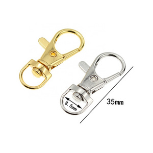 Lobster Claw Clasps Metal Key Chain Lobster Claw Clasp Swivel Lanyard Snap Hook