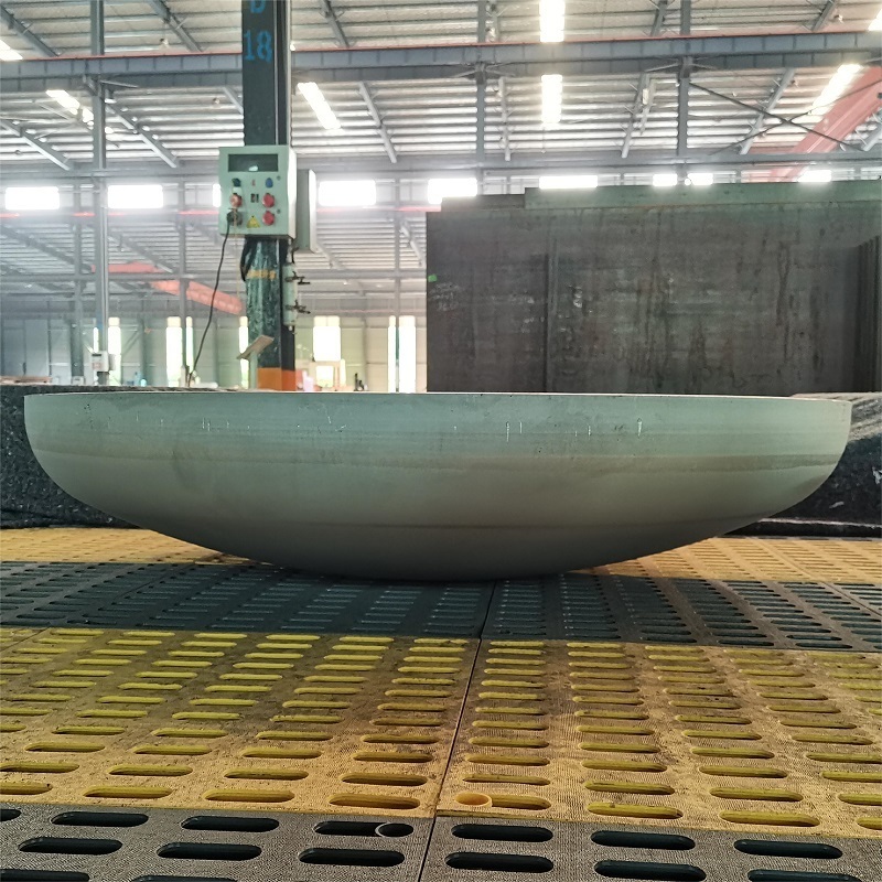 Carbon Steel Elliptical Tank Head Dished End Making According To Drawing  Hemispherical head