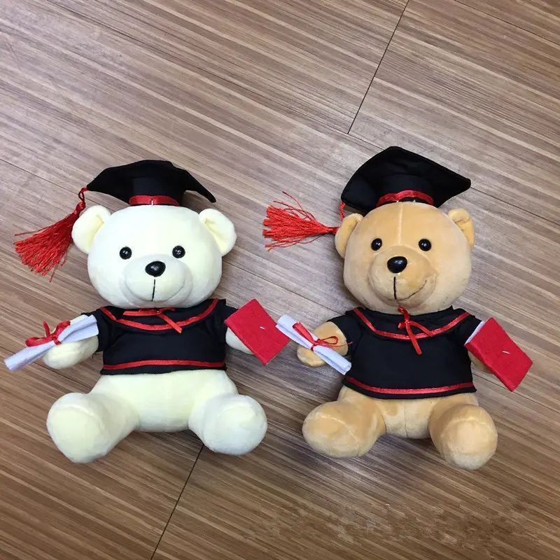 New design Graduation Bear Plushies Toy Doll Soft Graduation Teddy Bear Stuffed Toy Funny Teddy Bear Graduation Plush Toy gift