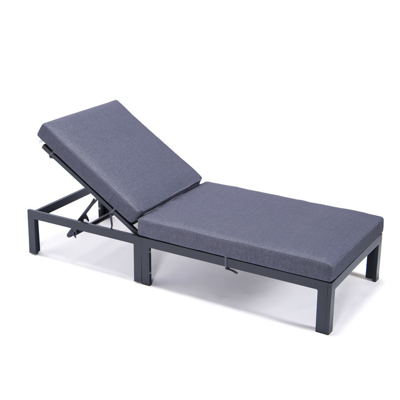 Advanced technology customized waterproof beach chair bed outdoor furniture Sun lounger cushions