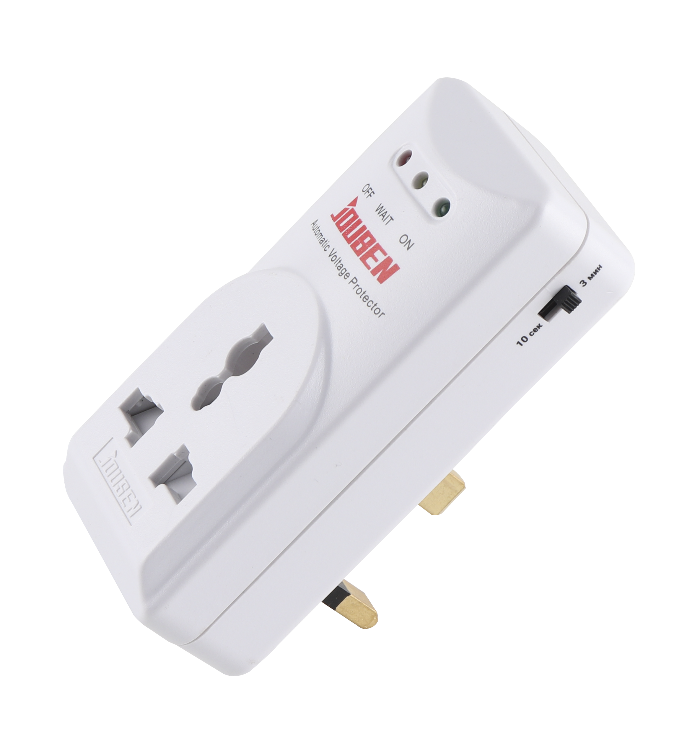 230V New cheap LED smart over voltage and under voltage  universal socket UK plug surge voltage protector