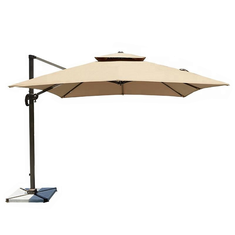 Garden Pool Outdoor Beach Customized Leisure Sunshade Parasol hanging Umbrella