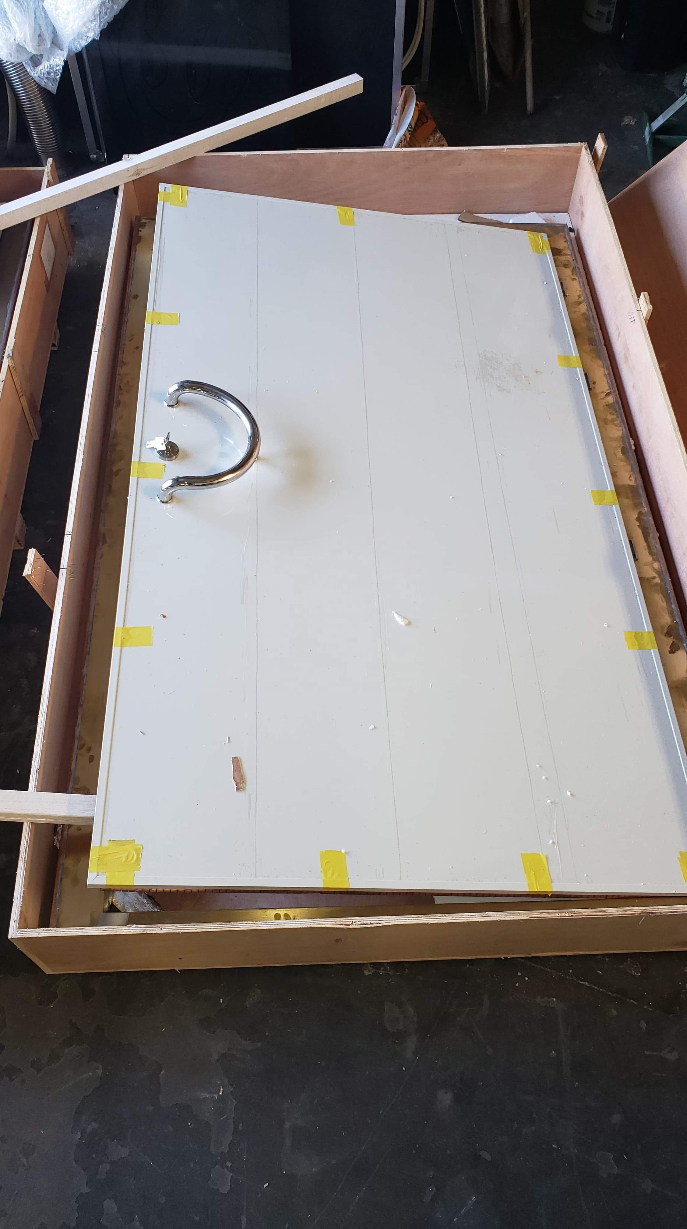 RF Shielding Door with 1200mm x 2100mm size  for MRI  Room