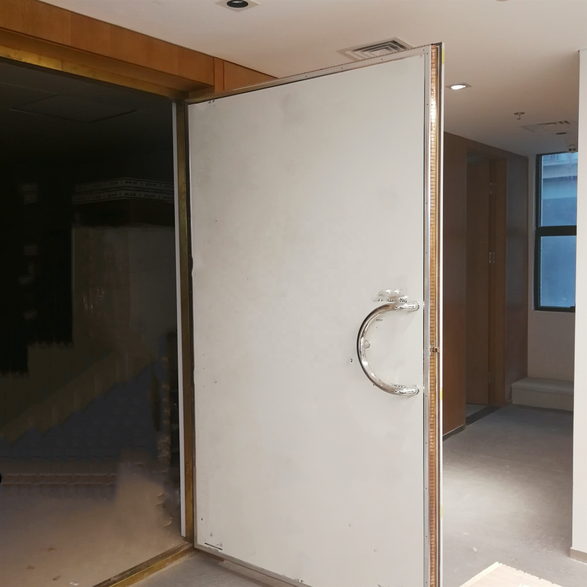 MRI room RF cage Shielding Door With Noise Foam High shielded Effect Electric & Manual