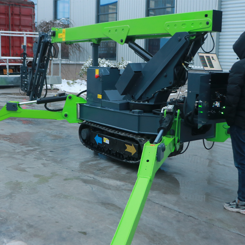 JOVOO truck Spider boom lift 8~26m boom lift platform  articulated man lifts cherry picker